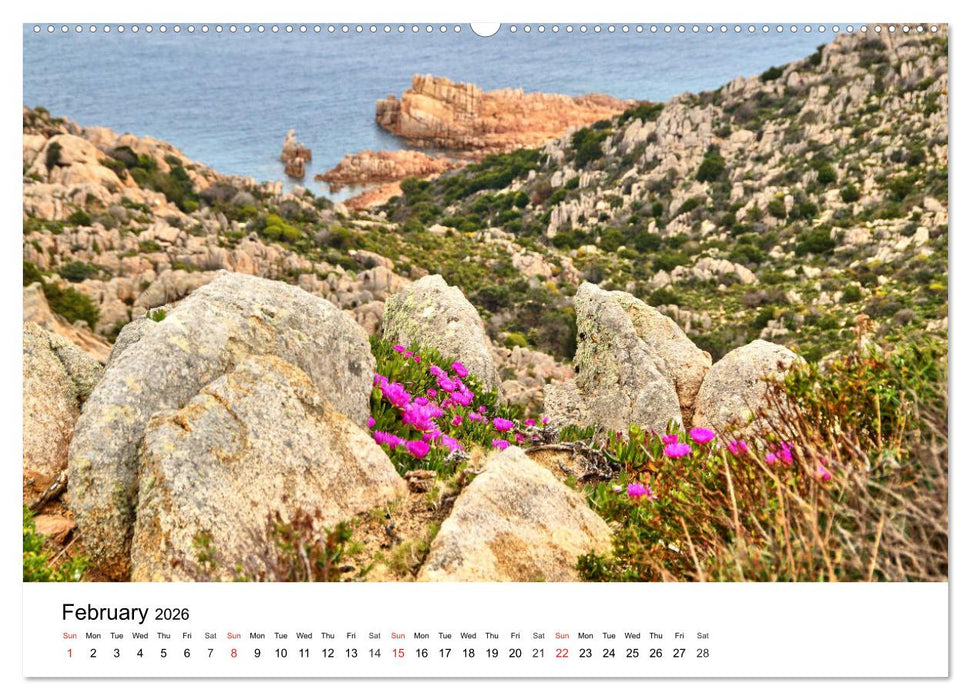 Bays of Sardinia (CALVENDO Premium-Calendar 2026)