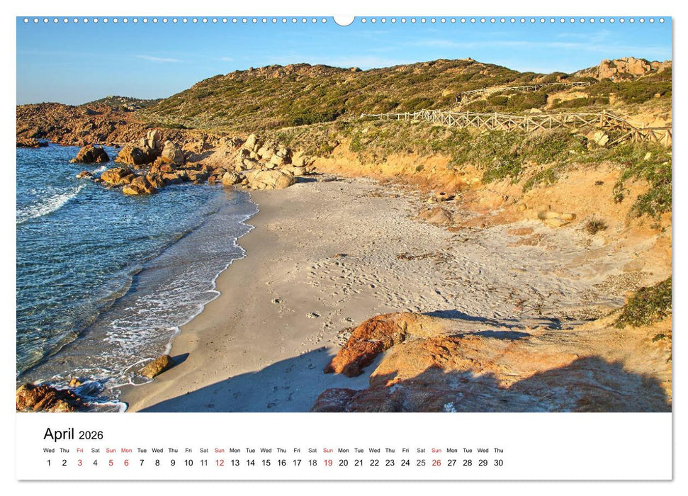 Bays of Sardinia (CALVENDO Premium-Calendar 2026)