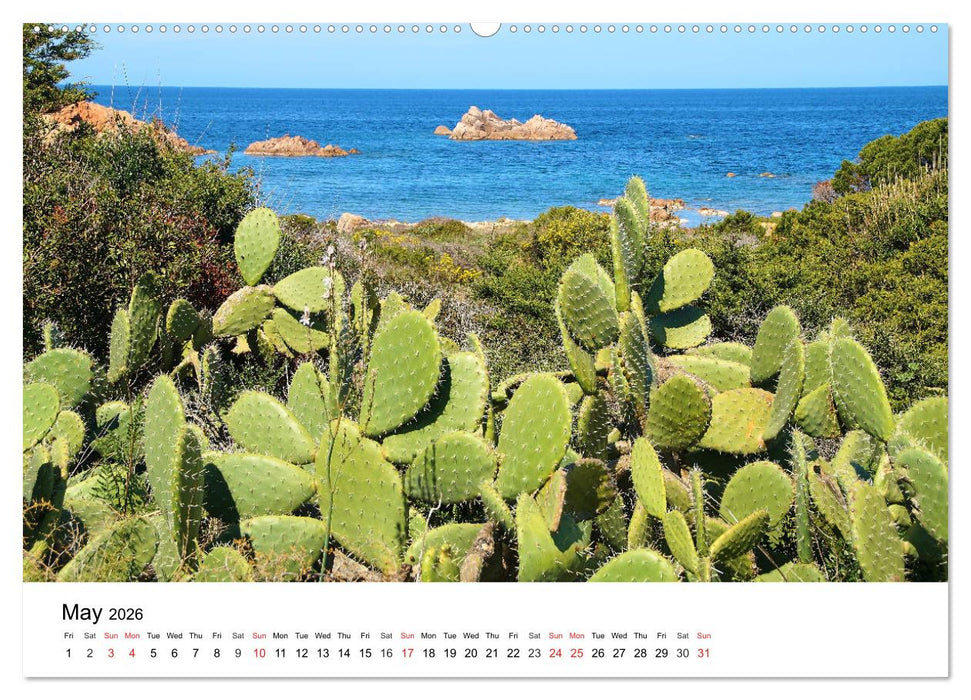 Bays of Sardinia (CALVENDO Premium-Calendar 2026)