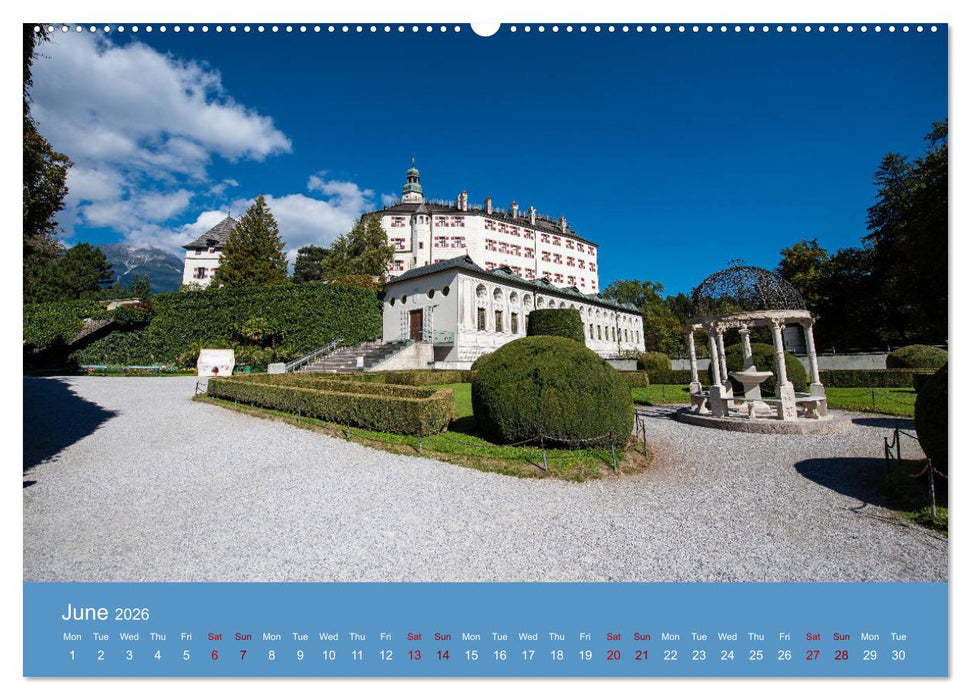 Innsbruck - Austria‘s capital of the alps (CALVENDO Premium-Calendar 2026)