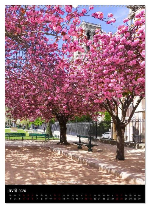 Paris, ce supplément d'âme (CALVENDO Calendrier supérieur 2026)