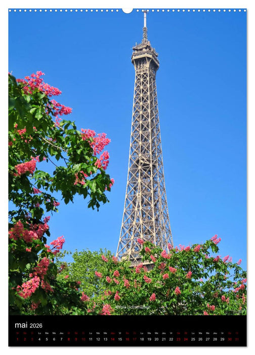 Paris, ce supplément d'âme (CALVENDO Calendrier supérieur 2026)