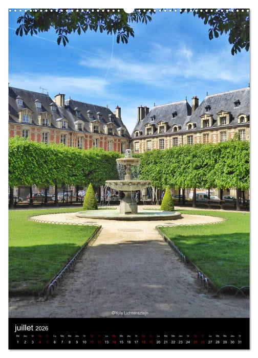 Paris, ce supplément d'âme (CALVENDO Calendrier supérieur 2026)