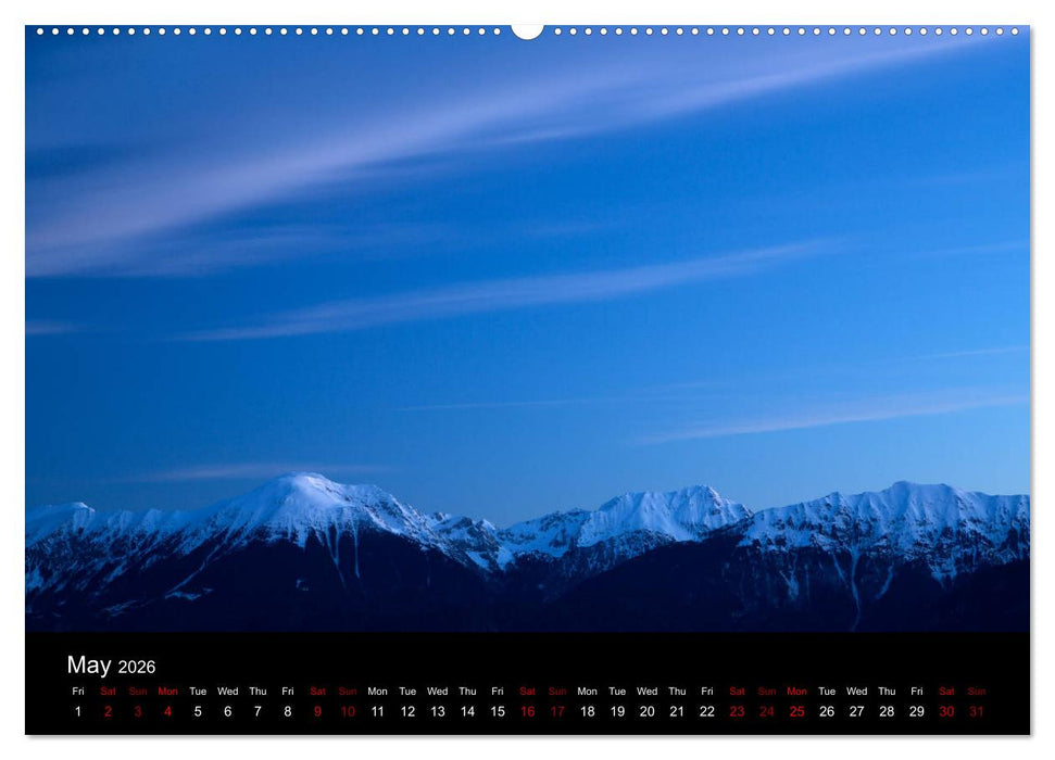 Mountains of Slovenia (CALVENDO Premium-Calendar 2026)