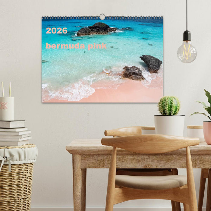 bermuda pink (CALVENDO Monthly Calendar 2026)