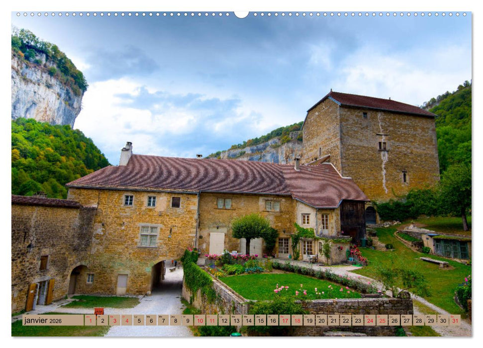 La Franche-Comté magique (CALVENDO Calendrier supérieur 2026)