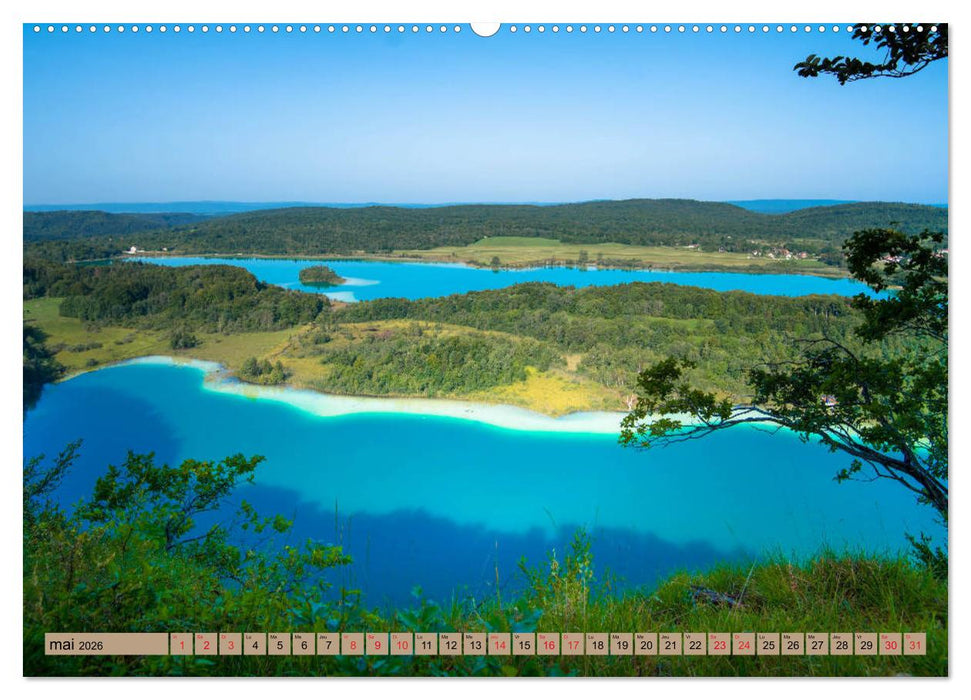 La Franche-Comté magique (CALVENDO Calendrier supérieur 2026)