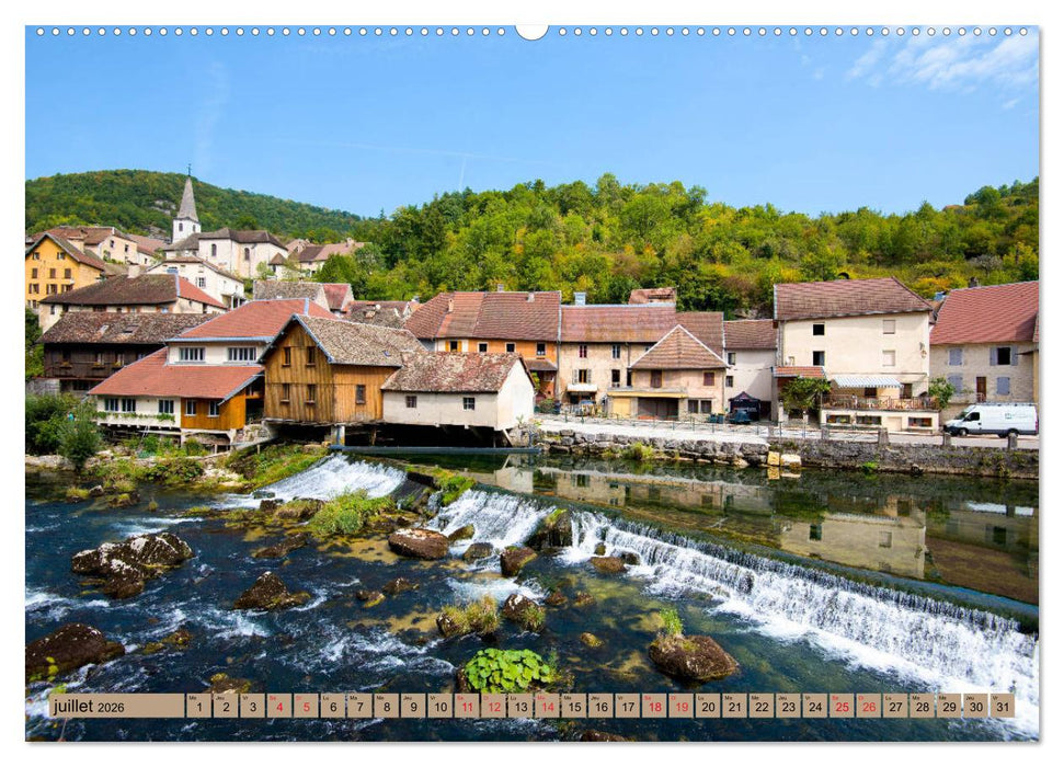 La Franche-Comté magique (CALVENDO Calendrier supérieur 2026)