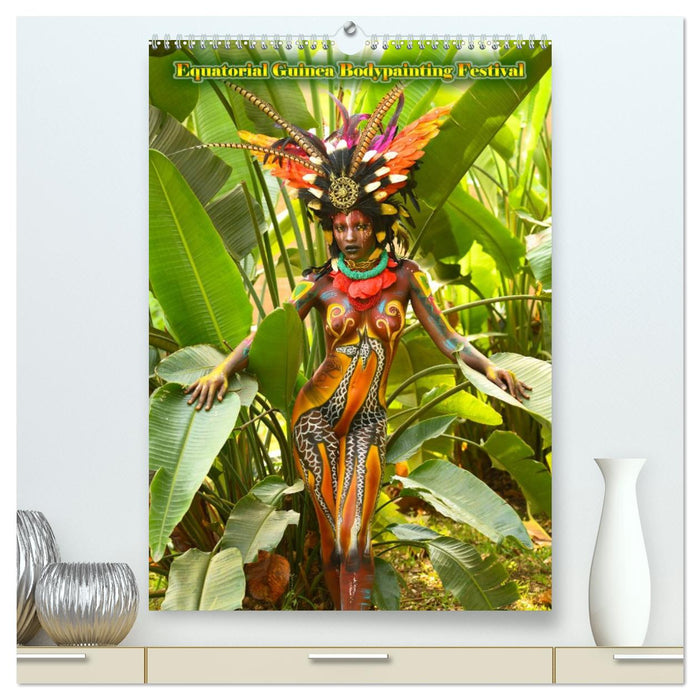 Equatorial Guinea Bodypainting Festival (CALVENDO Premium-Calendar 2026)