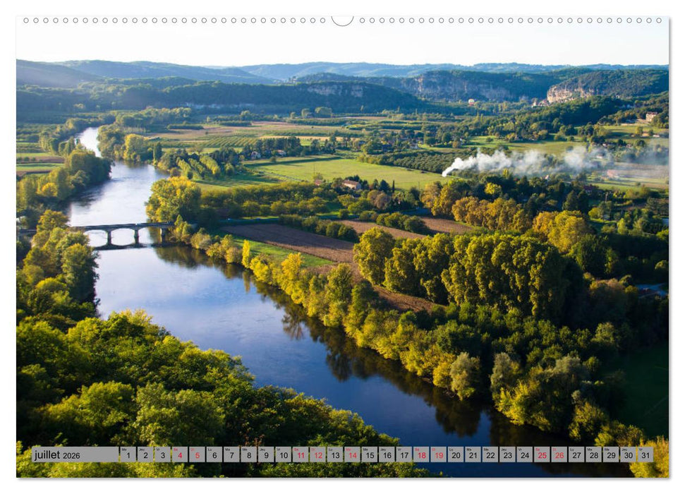 La beauté de la Dordogne – Ancienne et mystique (CALVENDO Calendrier supérieur 2026)