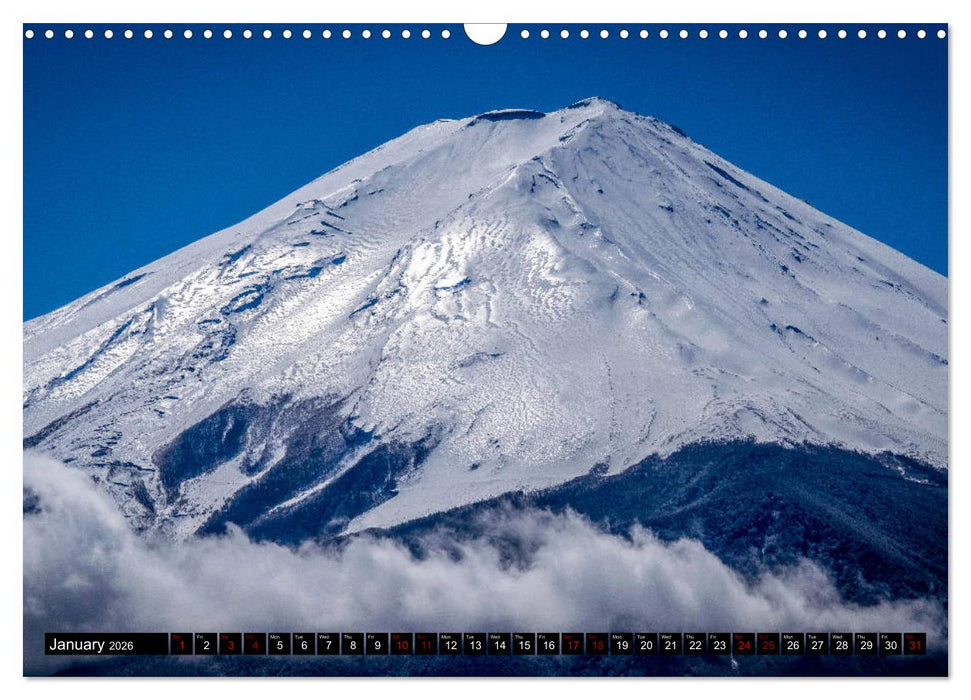 Fantastic Fuji (CALVENDO Monthly Calendar 2026)