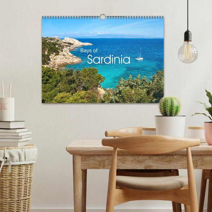 Bays of Sardinia (CALVENDO Monthly Calendar 2026)
