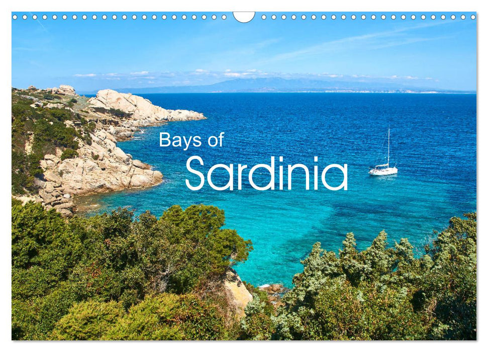 Bays of Sardinia (CALVENDO Monthly Calendar 2026)