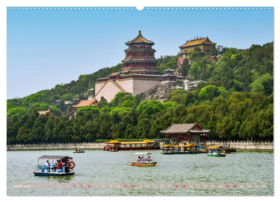Palais et jardins impériaux à Pékin (CALVENDO Calendrier supérieur 2026)