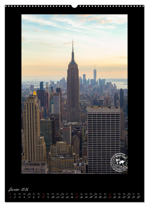 New York – Portraits incontournables (CALVENDO Calendrier supérieur 2026)