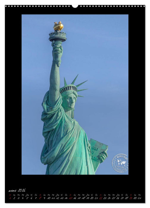 New York – Portraits incontournables (CALVENDO Calendrier supérieur 2026)