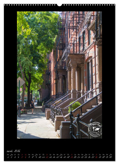 New York – Portraits incontournables (CALVENDO Calendrier supérieur 2026)