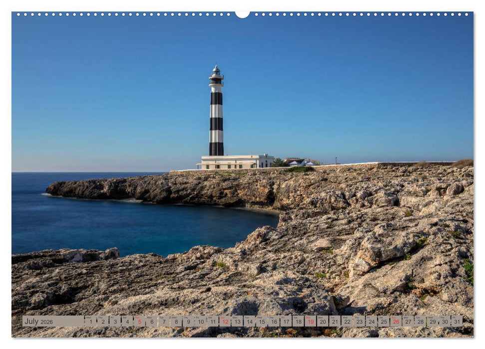 Menorca Untouched paradise in the Mediterranean Sea (CALVENDO Premium-Calendar 2026)