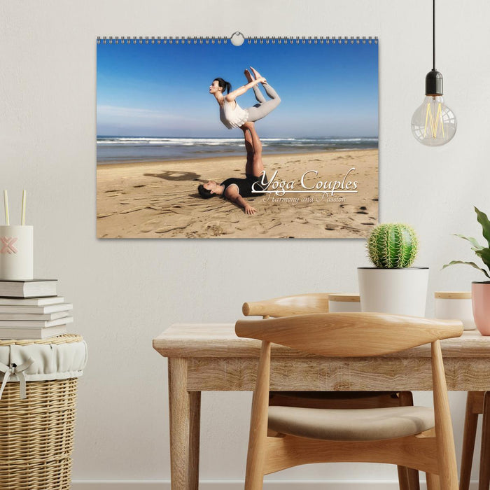 Yoga Couples - Harmony and Passion (CALVENDO Monthly Calendar 2026)