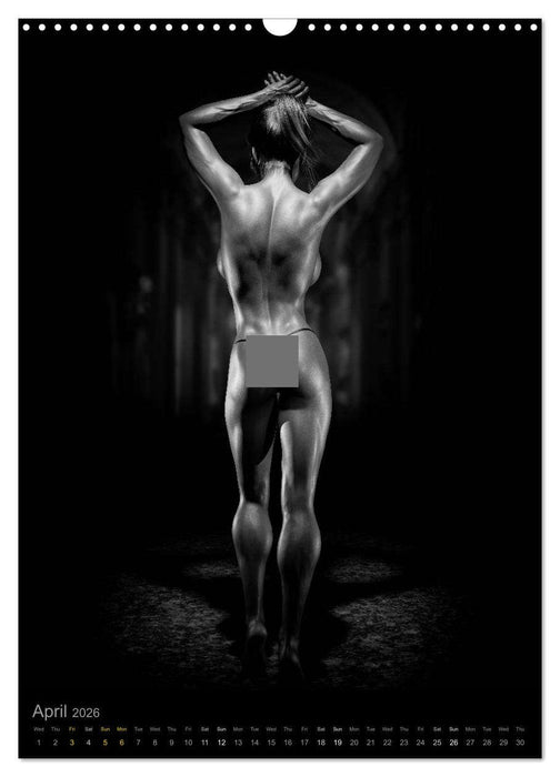 POWER NUDES (CALVENDO Monthly Calendar 2026)
