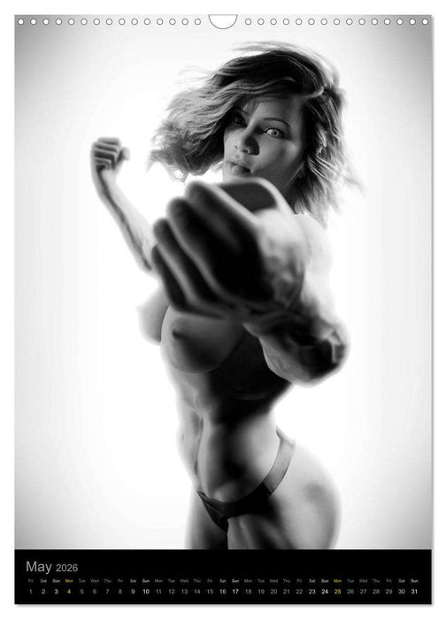 POWER NUDES (CALVENDO Monthly Calendar 2026)