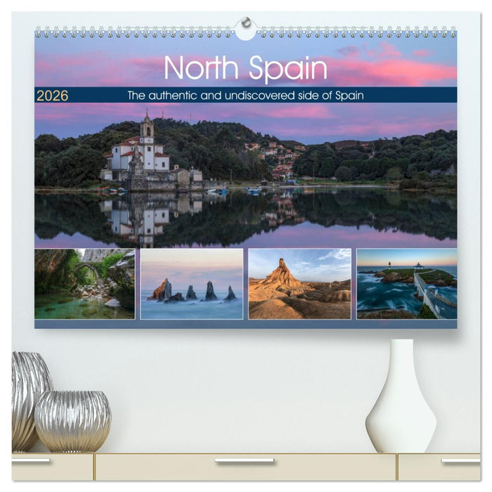 North Spain, the authentic and undiscovered side of Spain (CALVENDO Premium-Calendar 2026)