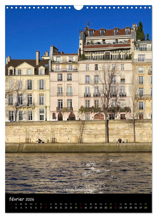 Paris de tous les temps (CALVENDO Calendrier mensuel 2026)