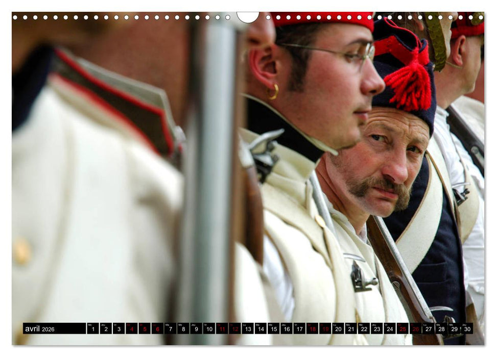 Waterloo - Juin 1815: la dernière carte de Napoléon (CALVENDO Calendrier mensuel 2026)