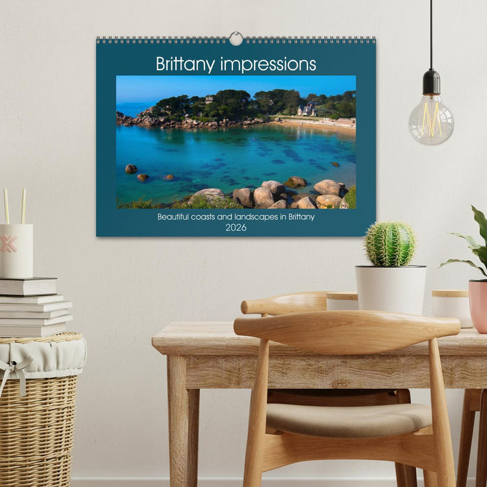 Brittany impressions (CALVENDO Monthly Calendar 2026)