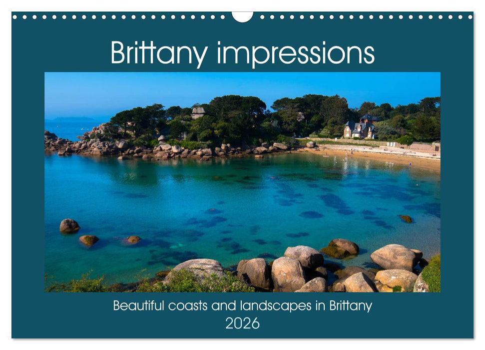 Brittany impressions (CALVENDO Monthly Calendar 2026)