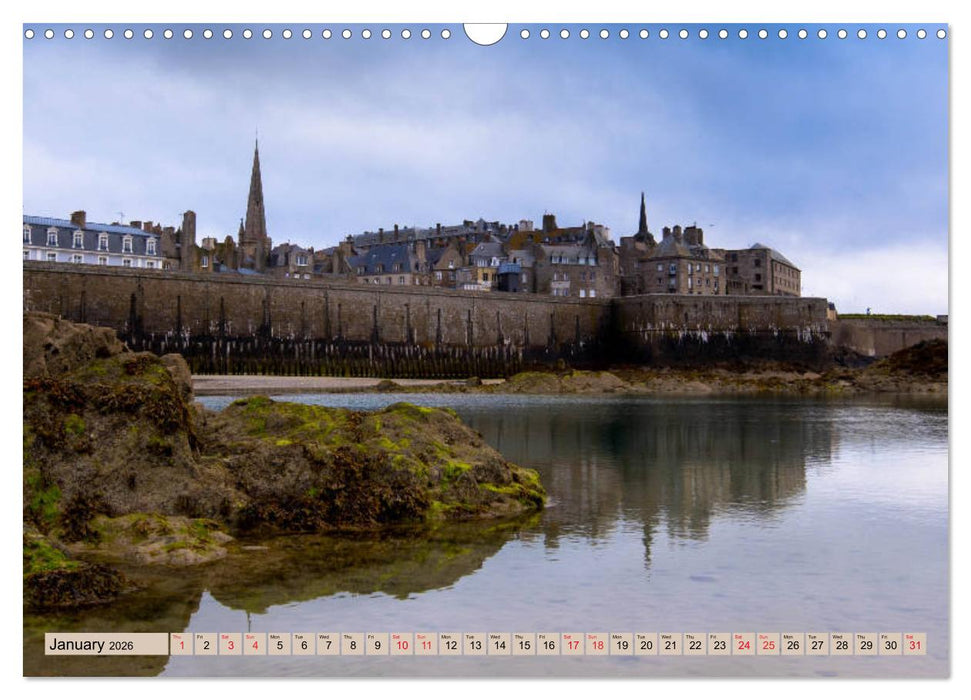 Brittany impressions (CALVENDO Monthly Calendar 2026)