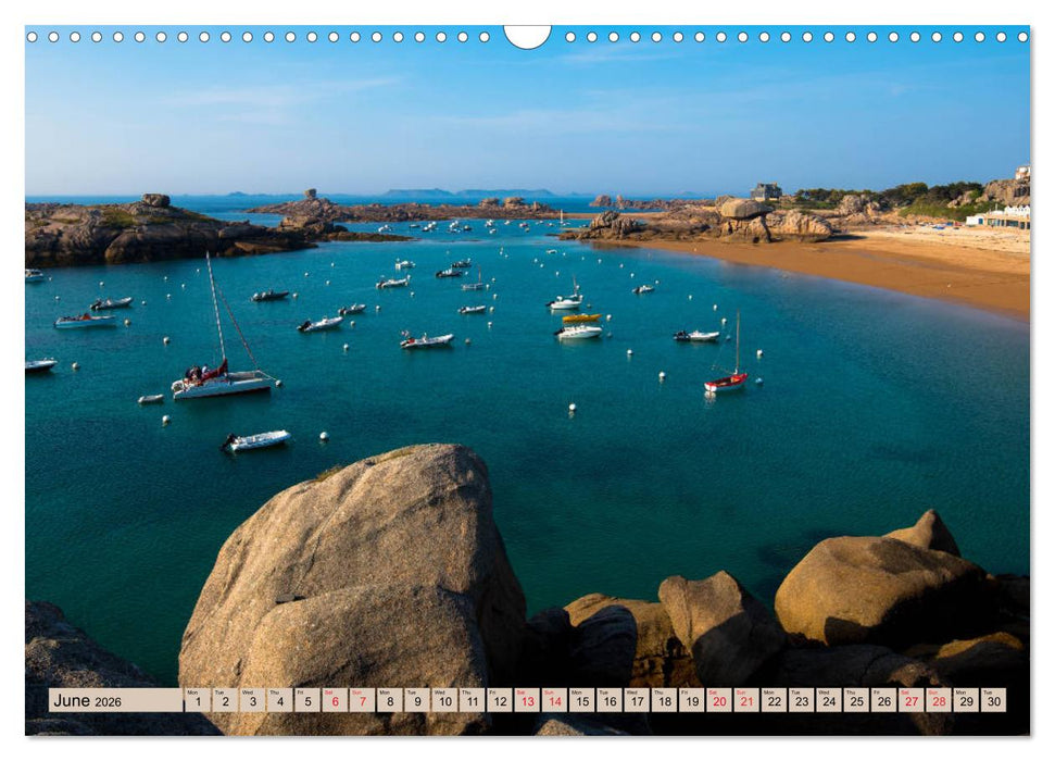 Brittany impressions (CALVENDO Monthly Calendar 2026)