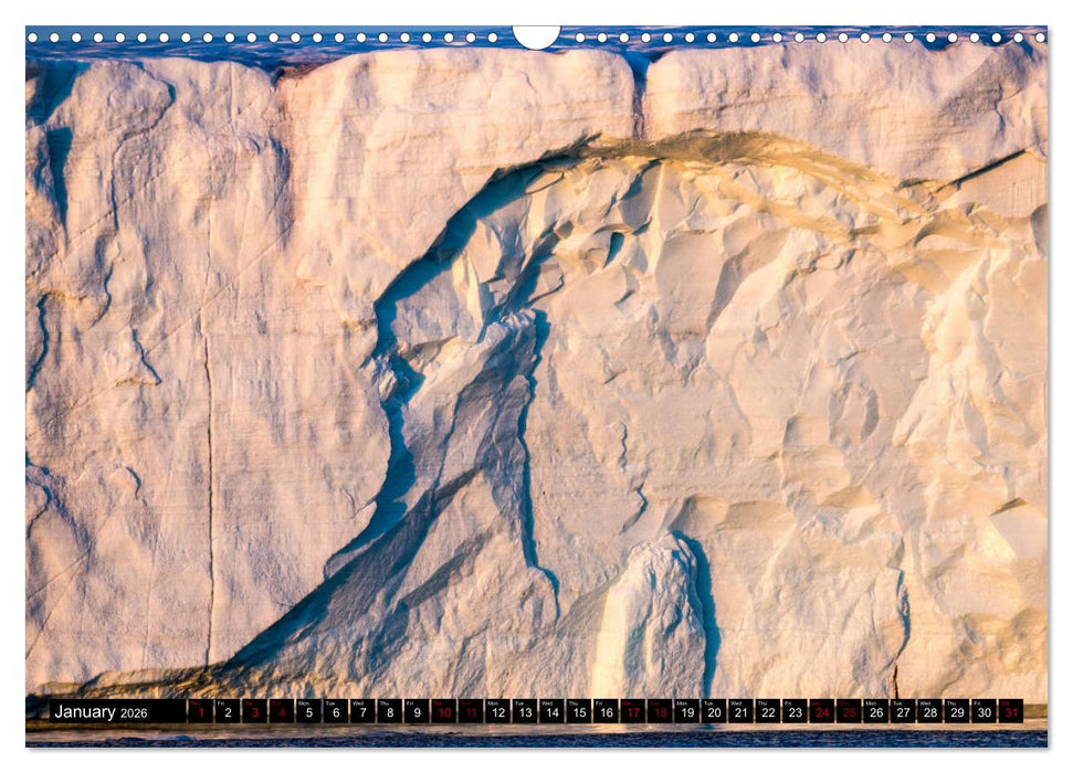 Impressions of Svalbard (CALVENDO Monthly Calendar 2026)