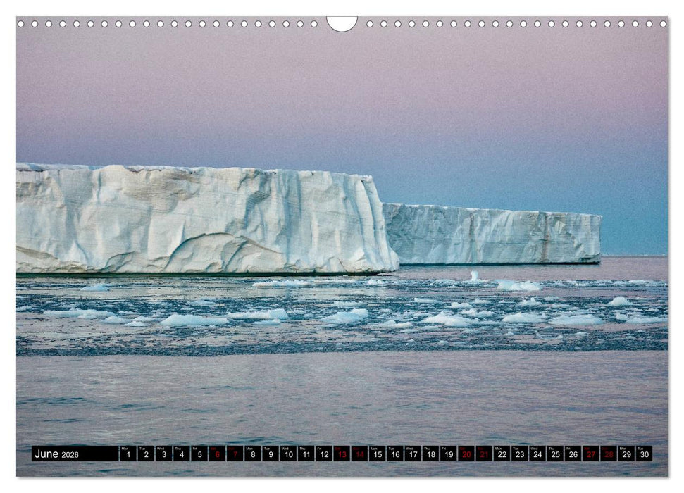 Impressions of Svalbard (CALVENDO Monthly Calendar 2026)