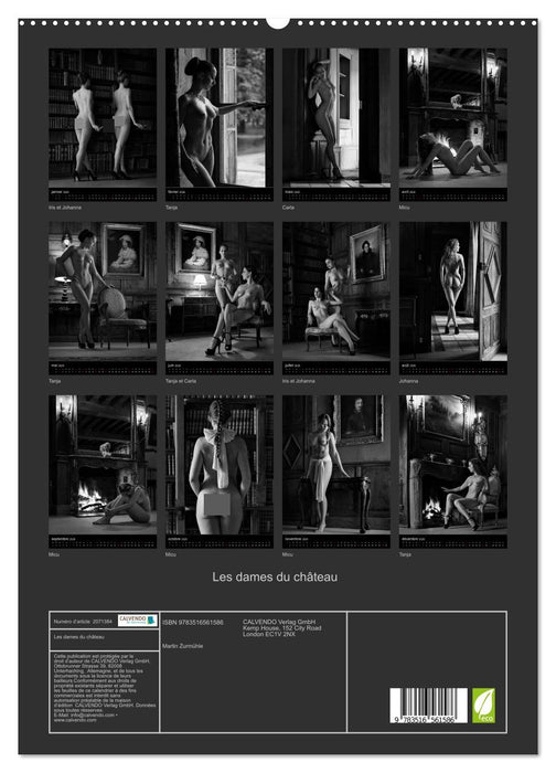 Les dames du château (CALVENDO Calendrier supérieur 2026)