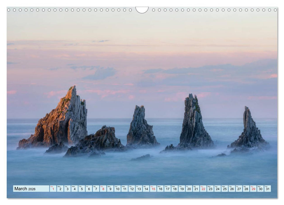 North Spain, the authentic and undiscovered side of Spain (CALVENDO Monthly Calendar 2026)