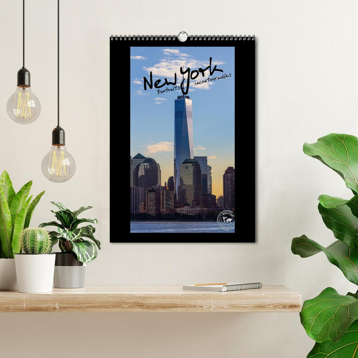 New York – Portraits incontournables (CALVENDO Calendrier mensuel 2026)