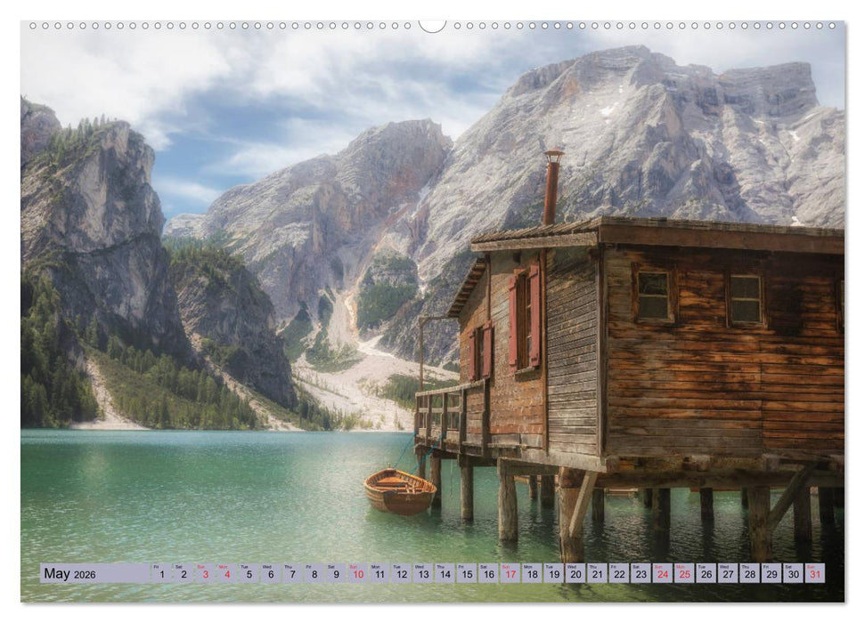 Dolomites, mountain paradise in North Italy (CALVENDO Premium-Calendar 2026)
