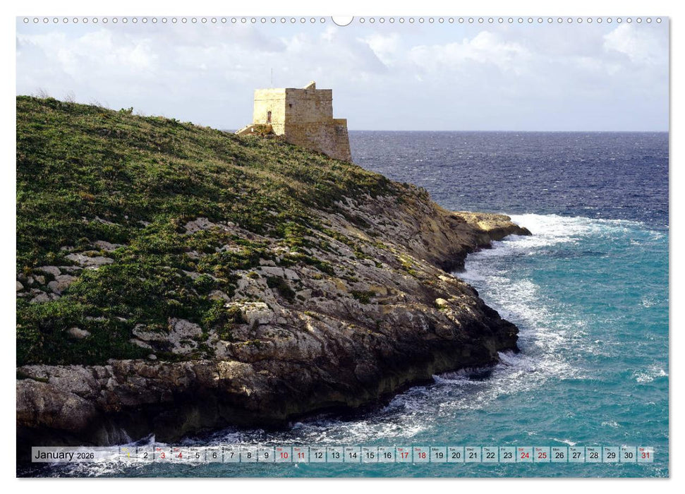 Gozo - Malta's little sister island (CALVENDO Premium-Calendar 2026)