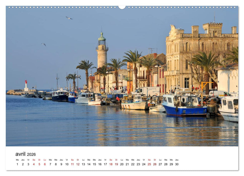 La mer d'Occitanie (CALVENDO Calendrier supérieur 2026)