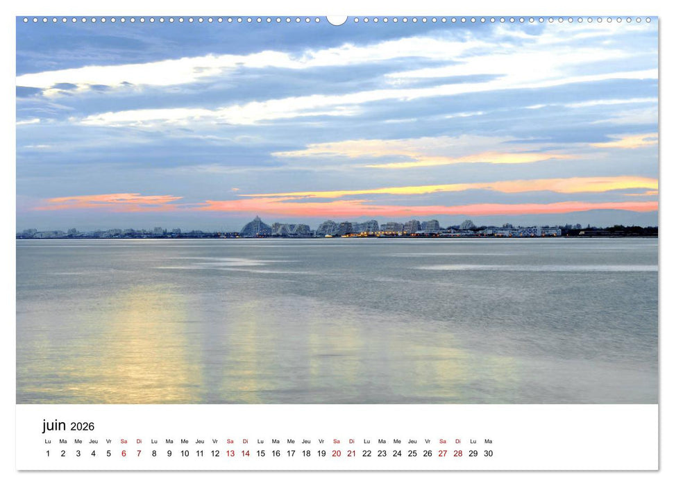 La mer d'Occitanie (CALVENDO Calendrier supérieur 2026)