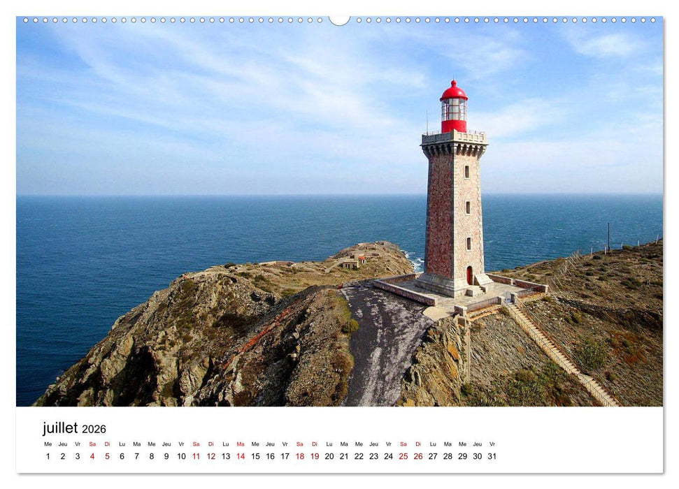 La mer d'Occitanie (CALVENDO Calendrier supérieur 2026)