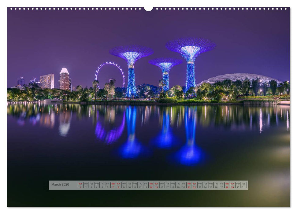 Discover Singapore (CALVENDO Premium-Calendar 2026)