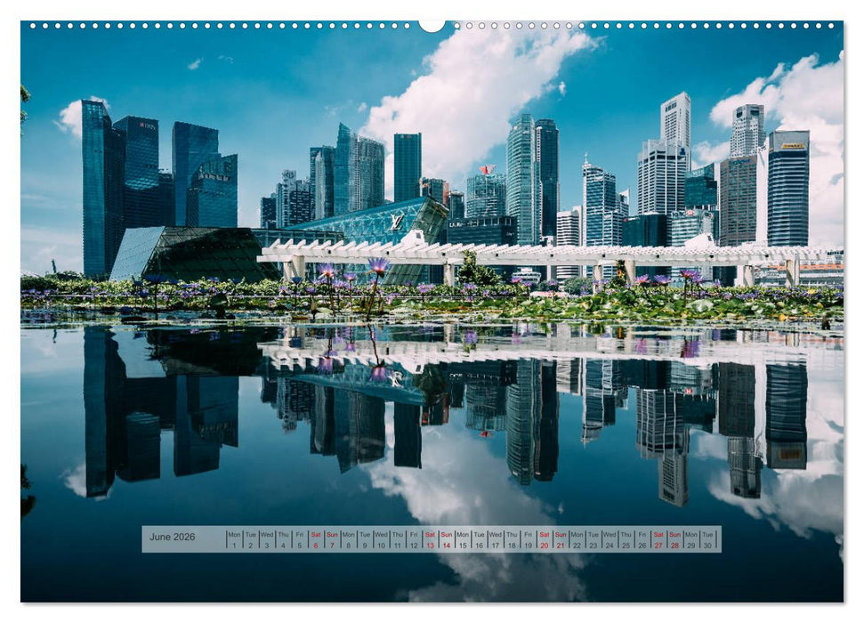 Discover Singapore (CALVENDO Premium-Calendar 2026)