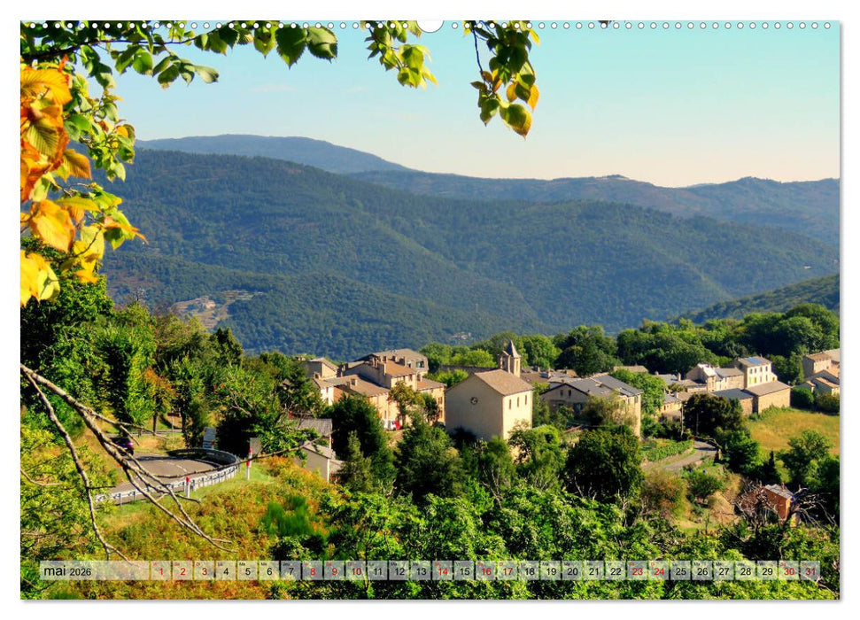 Les Cévennes typiques (CALVENDO Calendrier supérieur 2026)