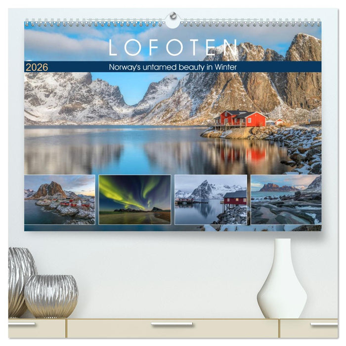 Lofoten, Norway's untamed beauty in Winter (CALVENDO Premium-Calendar 2026)