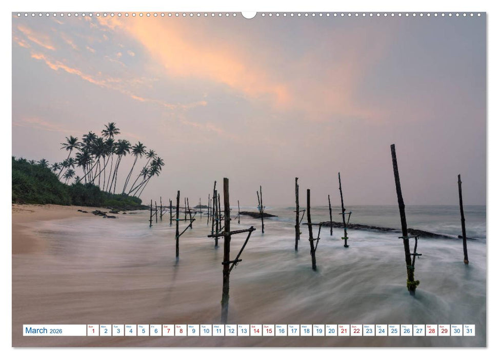 Sri Lanka (CALVENDO Premium-Calendar 2026)