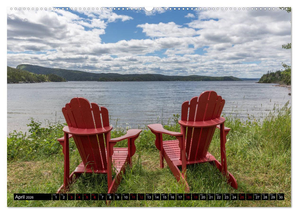 Island of Newfoundland (CALVENDO Premium-Calendar 2026)