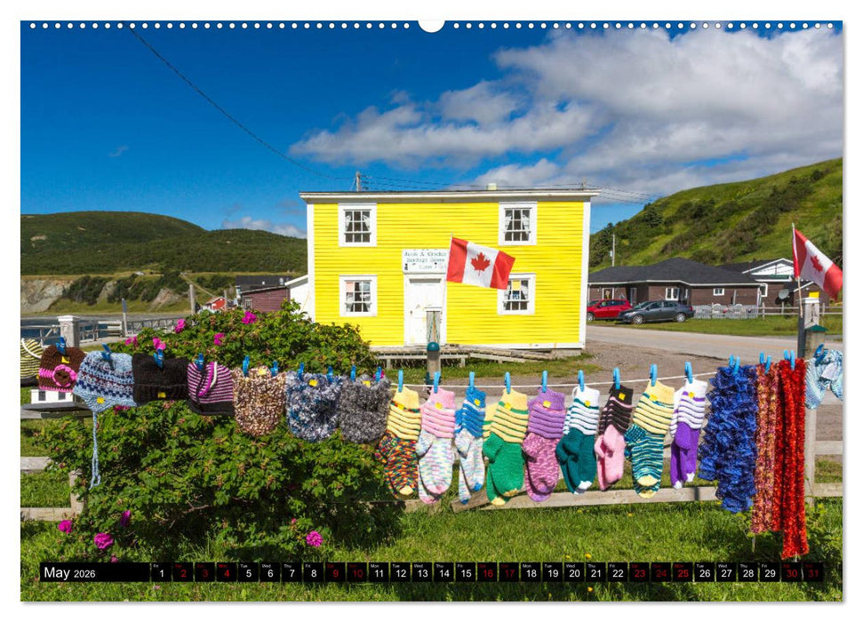 Island of Newfoundland (CALVENDO Premium-Calendar 2026)