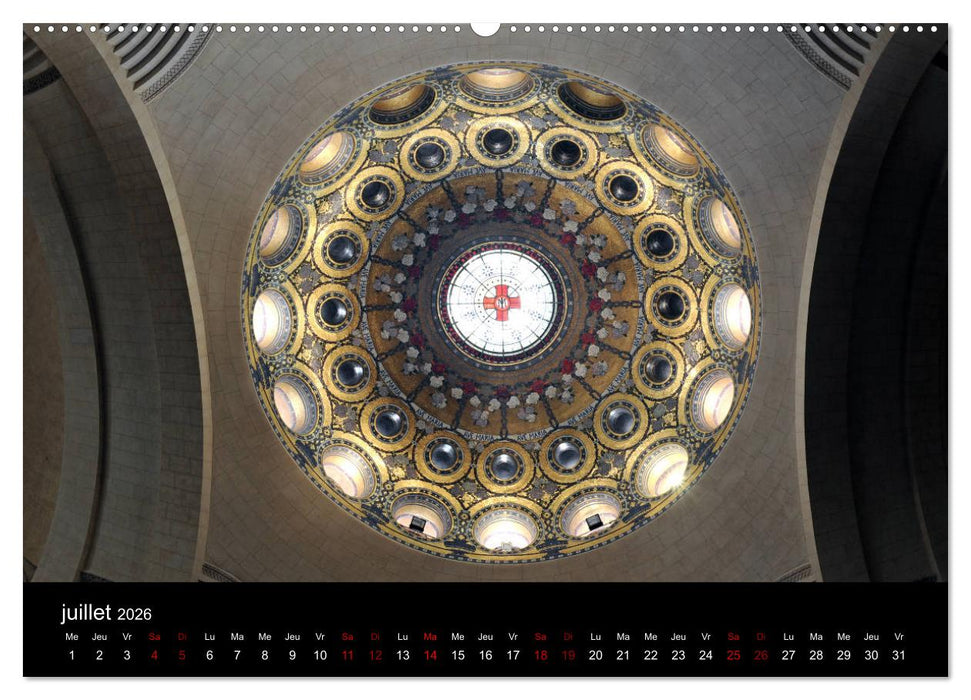 Un jour Lourdes (CALVENDO Calendrier supérieur 2026)